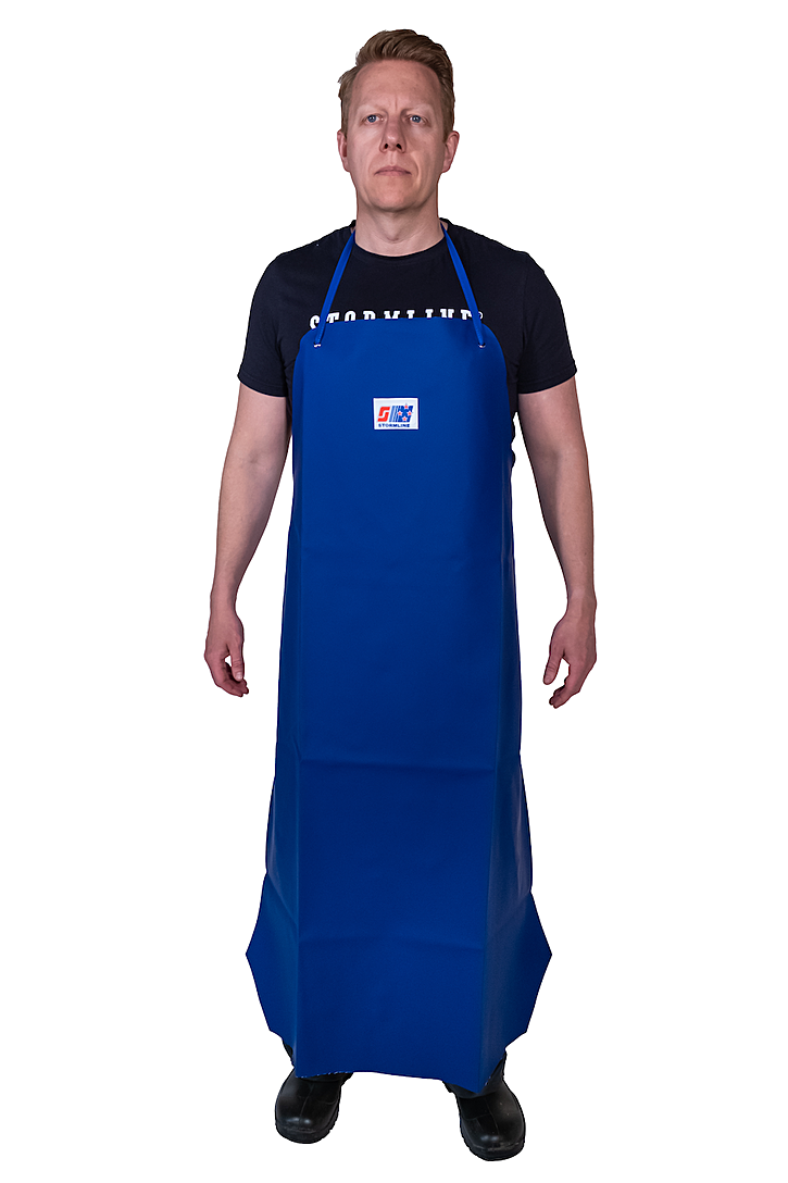 Grundens Shoreman Double-Sided PVC Commercial Fishing Apron – Heavy-Duty 10110