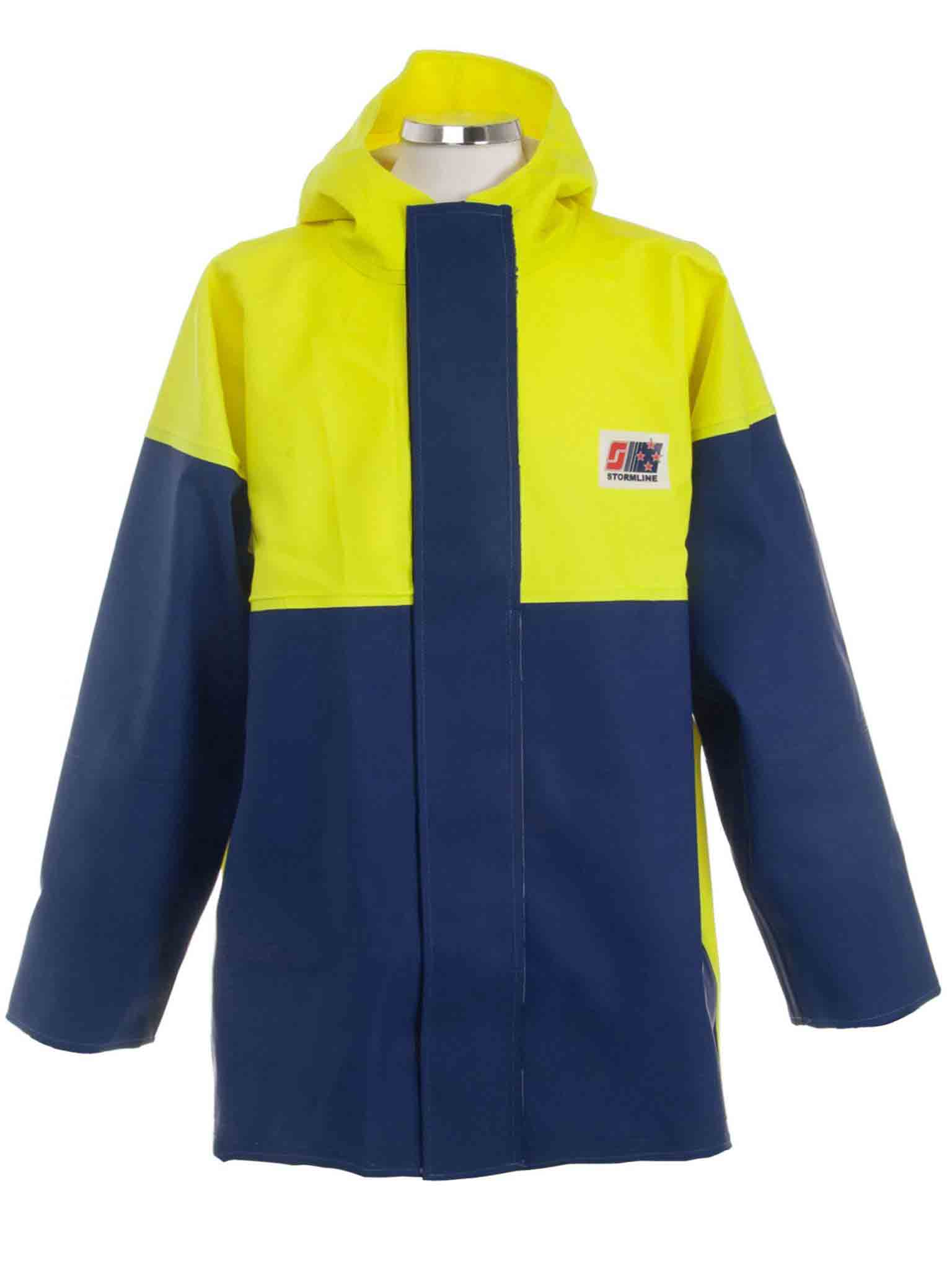 Stormline Commercial Fishing Rain Gear Jacket 2XL XL Free Shipping 