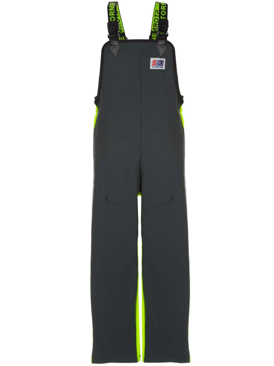 Stormline Stormtex-Air 652 PVC Bib and Brace Pants, XX-Large (XXL) Neon/Gray