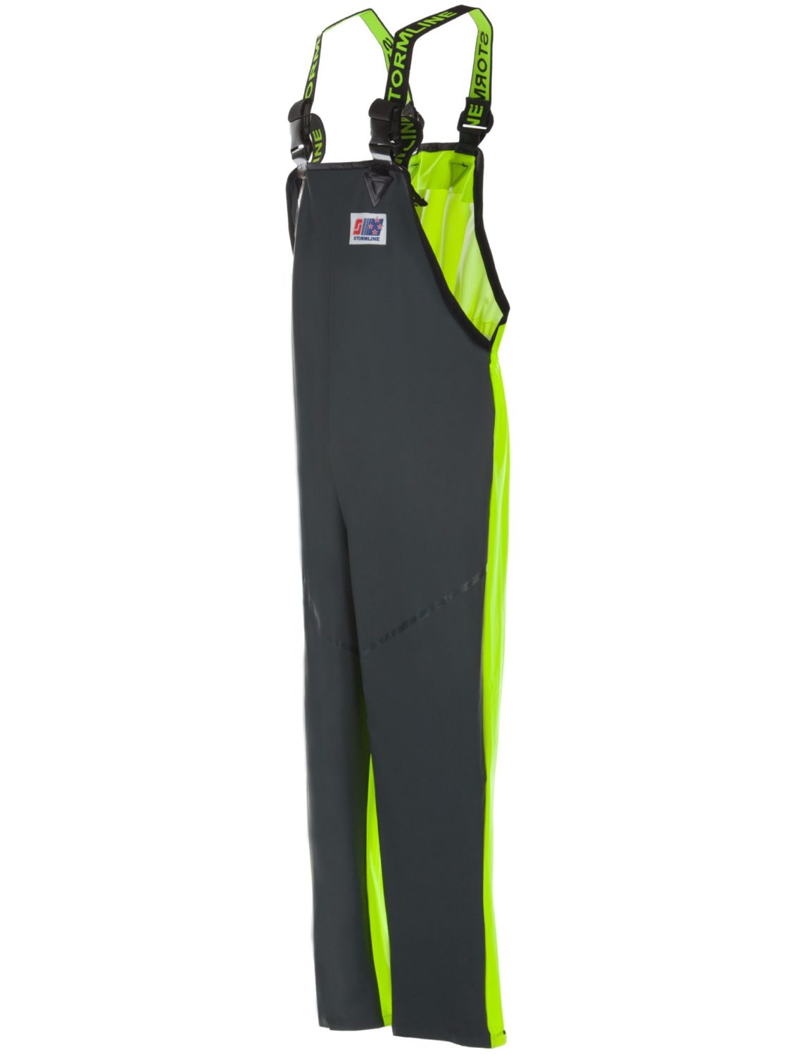 Green Stormtex 669HG 500gsm PVC Oilskin Waterproof Workwear Bib and Brace 
