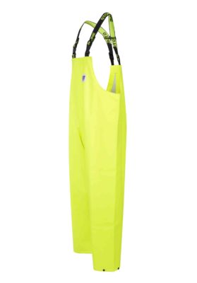 Stormtex 669Y PVC Oilskin Hi-Viz Waterproof Workwear Bib and Brace angle