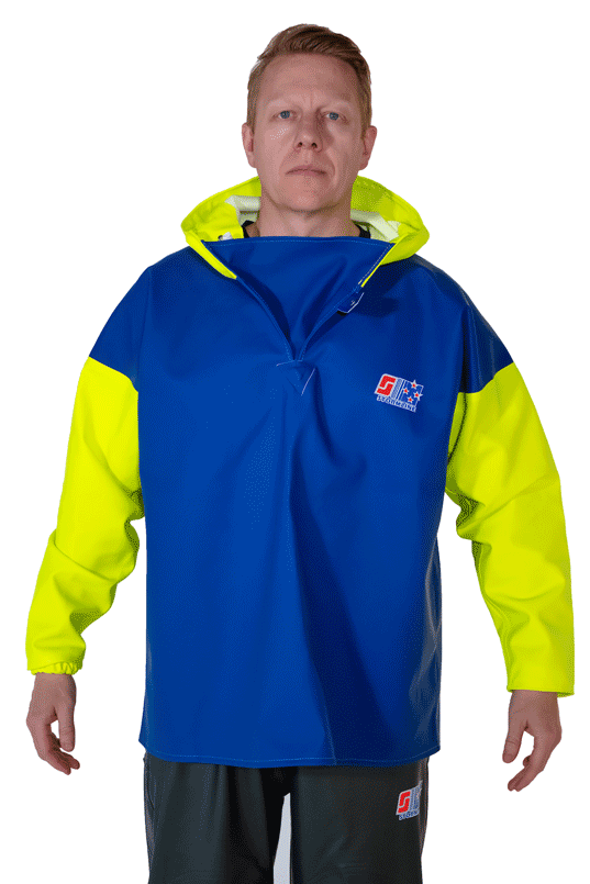 TOP QUALITY FULLY WATERPROOF SMOCK BRAND NEW SIZE XL & XXL IN YELLOW XL IN BLUE 