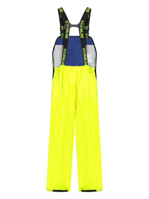 Milford 682 Heavy Duty Rain Gear Bib and Brace Pants with Nylon Apron and Patches