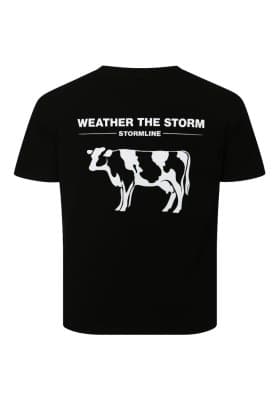 T-shirt Stormline 1966 Vache laitière – noir