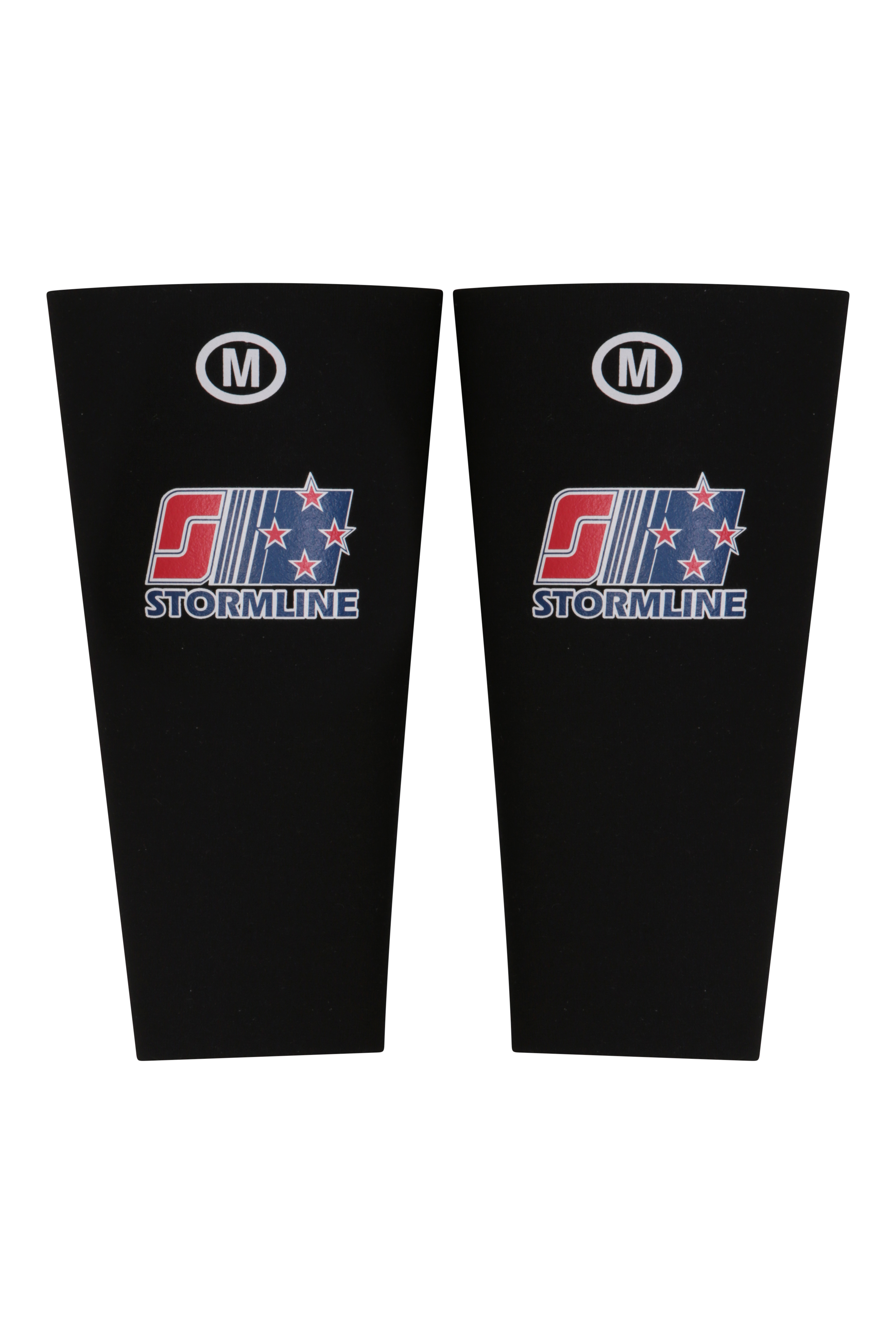 Stormline N002 3mm neoprene protective sleeves – pair, black with Stormline logo