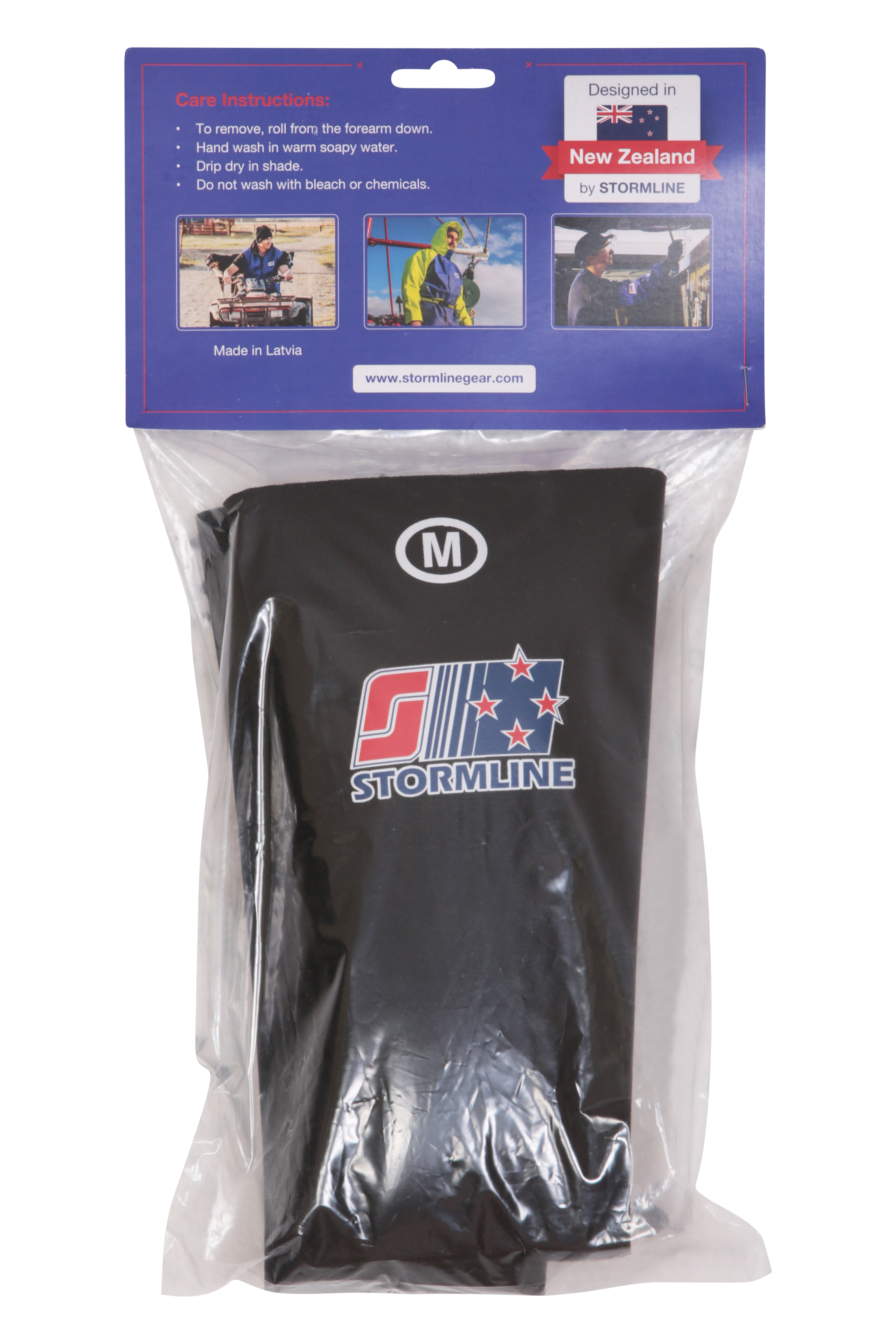 Stormline N002 3mm neoprene protective sleeves in retail packaging