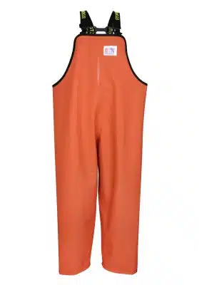 Stormtex 669O Orange PVC Commercial Rain Gear Bib and Brace