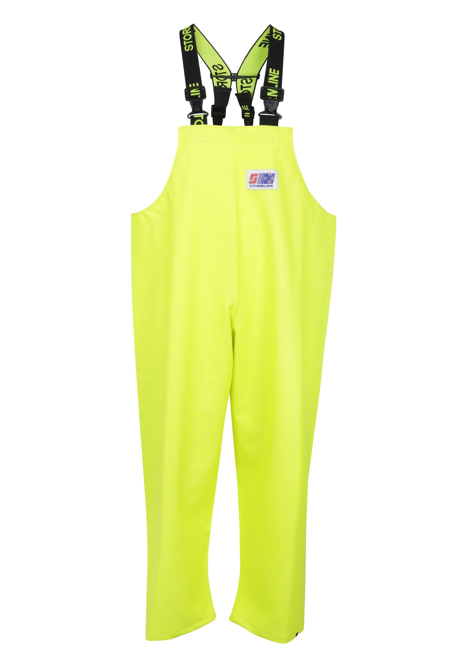Stormtex 669Y PVC Oilskin Hi-Viz Waterproof Workwear Bib and Brace