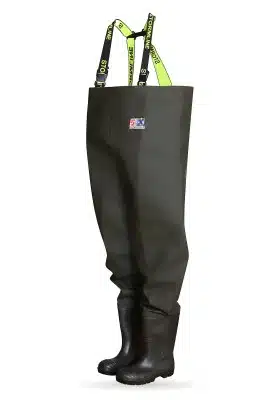 Stormtide W663 700gsm industrial chest waders – three-quarter view